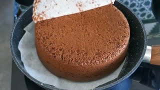 SANS FOUR réaliser ce délicieux GATEAU AUX CHOCOLAT 🍫WITHOUT OVEN make this delicious CHOCOLATE CAKE [upl. by Bernat]