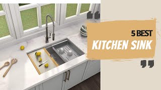 5 Best Kitchen Sinks  The Best Kitchen Sinks of 2023 [upl. by Orel]