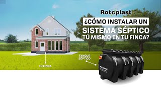 ¿Cómo se instalan los Sistemas Sépticos Rotoplast [upl. by Hyacintha895]