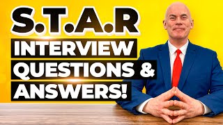 STAR INTERVIEW QUESTIONS amp ANSWERS The STAR TECHNIQUE for Behavioural Interview Questions [upl. by Sabra888]