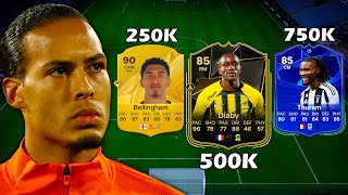 FC 25 BEST META SQUADS ⭐ 100k200k300k500k700k1m15m2m5m Squad Builder [upl. by Areip]