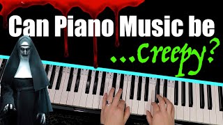 How to play creepy scary horror music on Piano [upl. by Ahsekar]