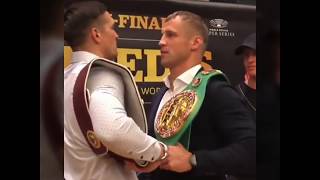 HITMEN ALEXANDER USYK VS MAIRIS BRIEDIS DANGEROUS FACE OFF [upl. by Dorthea482]