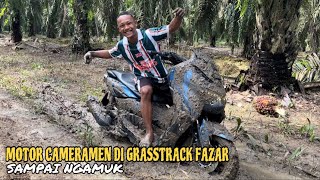 Motor Cameramen Dibawa Grasstrack Preman Kampung Fazar Sampai Ngamuk [upl. by Geehan]