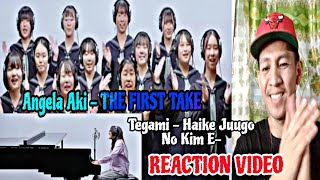 Angela Aki – TegamiHaikei Juugo No Kimi E THE FIRST TAKE REACTION VIDEO [upl. by Elleon882]