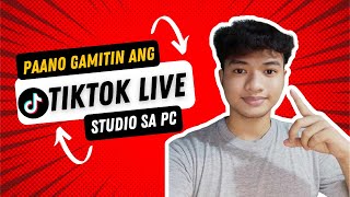 PAANO MAGLIVE NG GAMES SA TIKTOK LIVE STUDIO GAMIT PC [upl. by Imeon]