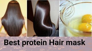 Best protein Hair Mask Protein Hair packHair pack for dry damage hair [upl. by Zoldi]