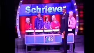 Schriever Family on Family Feud quotSomething you bend over to doquot [upl. by Aiykan]