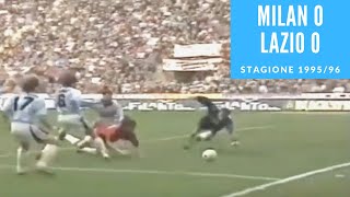 6 aprile 1996 Milan Lazio 0 0 [upl. by Camella]