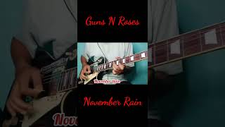 Amazing November Rain  GNR amazingshorts guitarcover novemberrain [upl. by Jacobina]