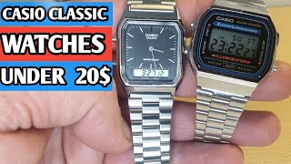 2 Iconic Casio Watches Reviewed Casio AQ230 Casio Illuminator [upl. by Yllitnahc]