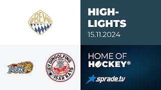 15112024  Highlights  EHC Waldkraiburg vs EV Dingolfing [upl. by Hekker959]