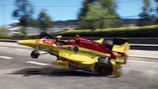 Sim Racing Crash Physics Shorts [upl. by Alfreda]