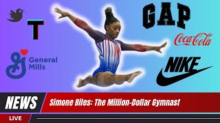 Simone Biles Net Worth Endorsements and Inspiring Journey  From Gymnastics to Global Icon [upl. by Dorr]