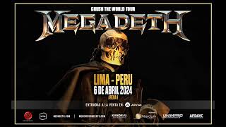 Megadeth  Hangar 18 Live in Lima 2024 Remastered [upl. by Bern]