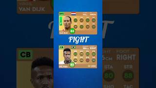 DLS 24  Virgil Van Dijk vs Eder Militão Fight Card Comparison comparison dls dls24 shorts [upl. by Estey244]