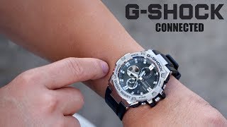 Casio GShock G Steel Connected Bluetooth Watch Review [upl. by Brittaney]