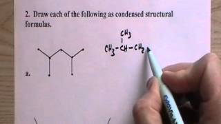 CHEM 1060 Lecture 003 Line Angle Structures [upl. by Norud]