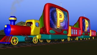 Train Toy Adventures ABC  an Alphabet Train Toy  ABC train  cute ABC train toy  Learning Letters [upl. by Knipe]