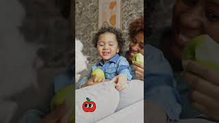 How To Say Apple In Hebrew hebrew viral fyp shorts learning fun kids school israel fruit [upl. by Enier403]