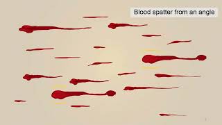 Forensic Science  323 Blood Spatter Analysis Lord Lucan Case [upl. by Murry]