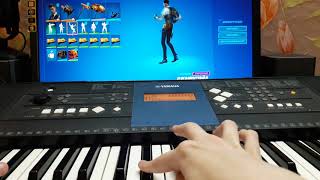 Fortnite Springy emote piano cover [upl. by Enial874]