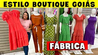 VESTIDOS LINDOS ESTILO BOUTIQUE NO ATACADO EM GOIÂNIA [upl. by Nosneh85]