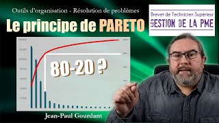 La loi de PARETO  2080 [upl. by Reidid]