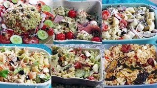 6 Salades de pâtes faciles et rapides [upl. by Notsuj]