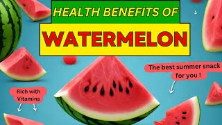 Discover the Power of Watermelon for Health  watermelon [upl. by Liag713]