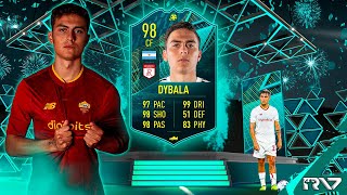 ¿MEJOR QUE MANE  PAULO DYBALA MOMENTS 98 PLAYER REVIEW FIFA 22 ULTIMATE TEAM [upl. by Stanly]