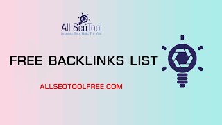 Free Backlinks List  top backlinks sites 1000 free backlinks  do follow backlinks sites list 2022 [upl. by Giuditta]