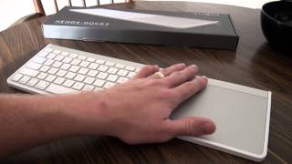 Henge Docks Clique Dock Review for Apple Wireless Keyboard amp Magic Trackpad [upl. by Onra]