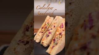 How To Make a Restaurant style Coleslaw Sandwich at Home [upl. by Hajar259]