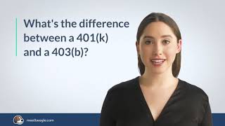 Whats the difference between a 401k and a 403b [upl. by Aseiram]