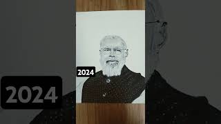 2017 vs 2024 ankitasainiarts shorts viralvideo [upl. by Aras]