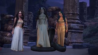 Naagin 6  All Naagin protects Naaglok From Shesha  Vish  Mahek [upl. by Nicky849]