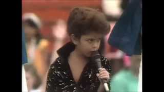 Bruno Mars performance at Aloha Bowl 1990 [upl. by Alegnaed243]