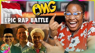 REACTION EPIC RAP BATTLES OF PRESIDENCY 2024  ANIES VS PRABOWO VS GANJAR‼️SPEECHLESS NONTONNYA😱 [upl. by Ahsot929]