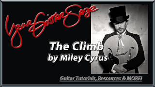 The Climb by Miley Cyrus  Beginner How to Play Guitar Lesson [upl. by Olive]