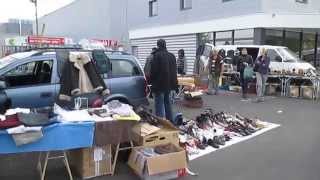 MARCHE AUX PUCES DIVERS OBERHAUSBERGEN INTERMARCHE SIGRIST RENE ORGANISATION 2042014 002 [upl. by Regina]