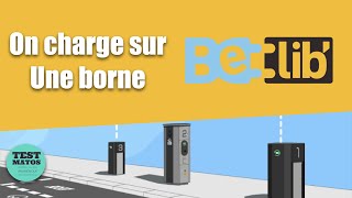 On se recharge sur une borne BELIB à Paris avec notre véhicule électrique Comment ça marche [upl. by Ahsiken]