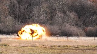 Explosion Sound Effect of Military C 4 Explosives Exploding [upl. by Nomsed]