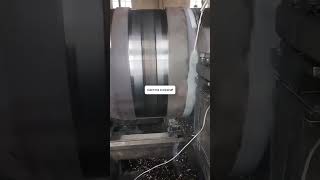 Process of machining a giant crankshaft machine cnc metal [upl. by Chuch384]