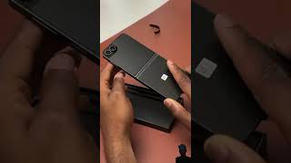 Reacting part 41 smartphone unboxing tech flip6 samsung techreview zflip6 shortsviral [upl. by Aeslehs692]