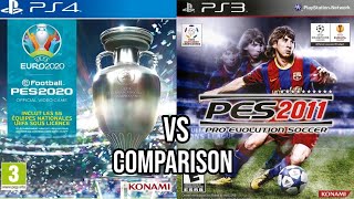 PES 2020 PS4 Vs PES 2011 PS3 [upl. by Sykleb766]