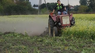 Ciężkie Talerzowanie Poplonów 2016  Ruska moc T25  Sj 7000 Nikon [upl. by Selassie42]