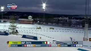 EN \ 20122013 IBU World Cup Biathlon 1 Oestersund 4 Sprint Men 5 of 5 [upl. by Ynnhoj]