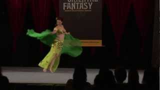 Raks Sharqi Contest Oriental Fantasy Festival 2012 Inara [upl. by Evoy]