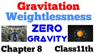 Weightlessnesszero gravity in hindi class11th physics [upl. by Edora]